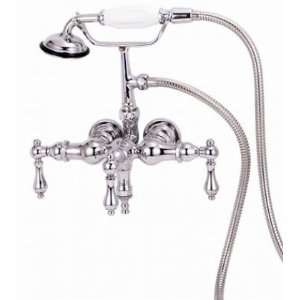  World Imports 111648 Tub Filler with Handshower and Metal 
