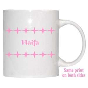  Personalized Name Gift   Haifa Mug 