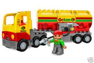 TANKER TRUCK #5605 City Town LEGO Duplo NISB w/sound  