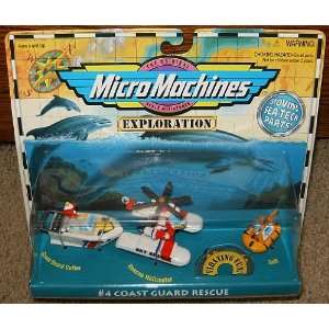  Micro Machines #4 Coast Guard Rescue 1995 Toys & Games