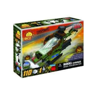  COBI Small Army Foxtrot Helicopter, 110 Piece Set Toys 