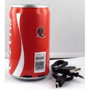  Coca Cola Can Mini Audio Stereo/ Player Speaker with 