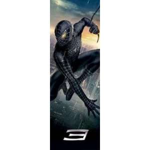  Spider Man 3 Black Spider Man Door Movie Poster