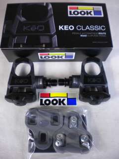 2011 LOOK KEO CLASSIC ROAD PEDALS & GRIP CLEAT GRAPHITE  