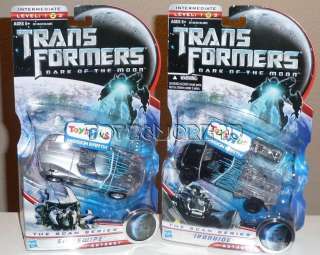 TRANSFORMERS DOTM SCAN Series IRONHIDE & SIDESWIPE SET  