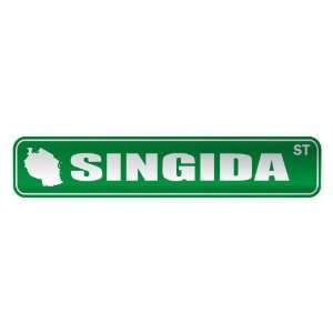   SINGIDA ST  STREET SIGN CITY TANZANIA