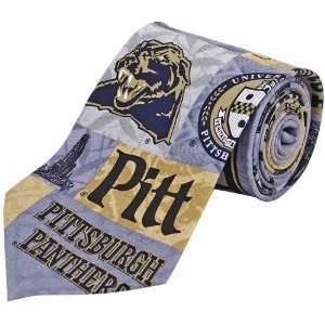  Pittsburgh Panthers Collage Tie