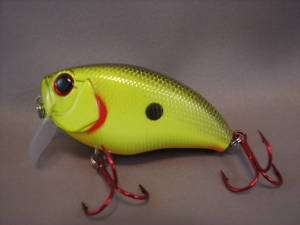 PAYO LURES MEANAS WAKEBAIT ~ CHARTREUSE BLACK  