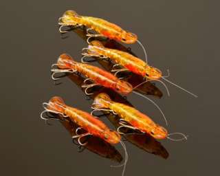hot sell lot 5PCS SHRIMP FISHING LURES lures TACKLE high quanlity NEW 