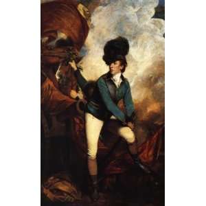   Joshua Reynolds   24 x 40 inches   Colonel Tarleton