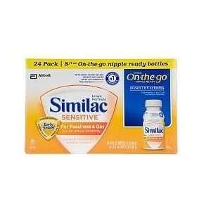  Similac Sensitive for Fussiness and Gas, 24 8 oz Bottles 