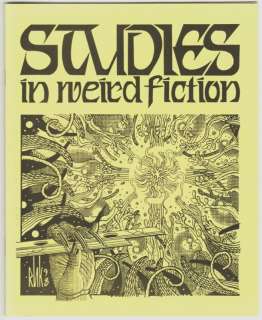 STUDIES IN WEIRD FICTION 23 Clive Barker H.P. LOVECRAFT  