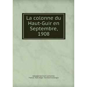  La Colonne Du Haut Guir En Septembre, 1908 (French Edition 