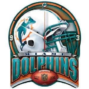 Miami Dolphins NFL High Definition Clock by Wincraft  