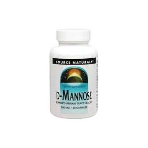  D Mannose 500 mg 500 mg 60 Capsules Health & Personal 