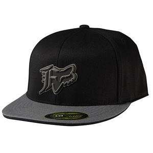  Fox Racing Colorz Fitted Hat   S/MD/Black Automotive