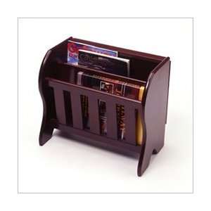  Magazine Rack with Side Flip Top