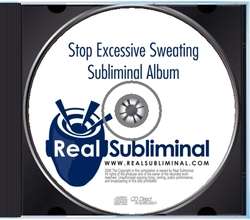 STOP EXCESSIVE SWEATING PERSPIRATION SUBLIMINAL NLP CD  