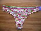 NWT st.eve Cotton Thong Fruit Slices 6/M Medium pick me