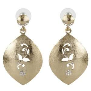    Gold plated Earrings with American Diamonds   SHJ 