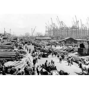  Hog Island   Shipbuilding Yards, Philadelphia, PA 20x30 