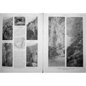  Views Gorges Of Verdon 1930 French Print