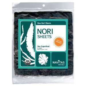 Navitas Naturals Nori Sheets, 50 count  Grocery & Gourmet 