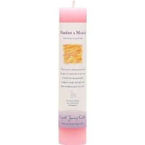    Manifest a Miracle Reiki Charged Magick Candle 