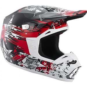  Shift Riot Motocross Helmet Black/Red