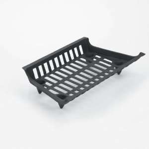 Copperfield 61302 23 Inch One Piece Cast Iron Grate, 23 Inch Front x 