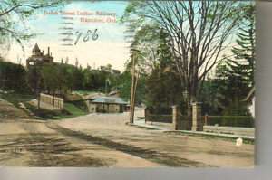 James Street Incline Railway Hamilton Ontario postcard  