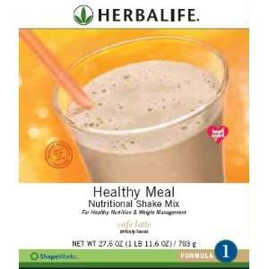 Herbalife ShapeWorks Formula 1 Nutritional Shake Mix   CafeLatte 