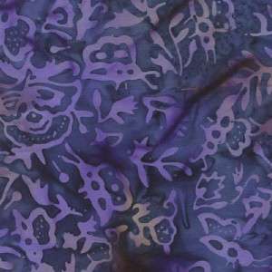 ANTHOLOGY BATIK #521 DK PURPLE  Cotton Quilt Fabric  