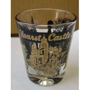 Hearst Castle Souvenir Shot Glass   2 1/4 inches x 1 7/8 