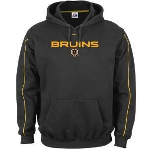   Boston Bruins Black Classic Hoody Sweatshirt