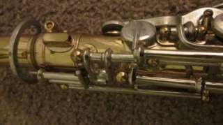 Vintage Selmer Bundy II Alto Saxophone #1047158 Complete Case Strap 