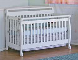 he DaVinci Emily Convertible Crib grows with your little ones.