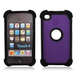 / Purple Total Defense Faceplate Hard Plastic Protector Snap On Cover 