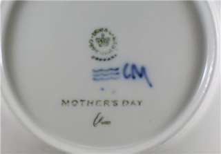 Bottom mark on 1973 Royal Copenhagen Denmark Mothers Day Display Plate