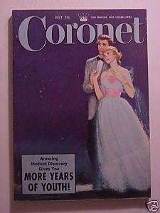 CORONET magazine July 1950 WESLEY SNYDER JAMES LOCKHART  