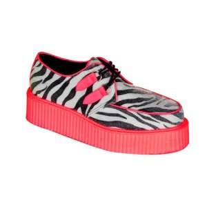  V CREEPER 507UV 2 P/F UV Zebra Veggie Creeper Shoes 