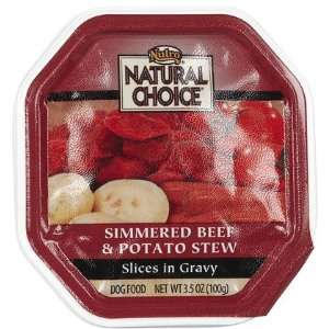 Nutro Natural Choice Beef & Potato Stew   24 x 3.5 oz (Quantity of 1)