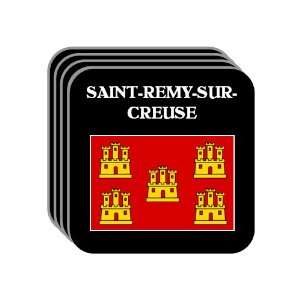    Charentes   SAINT REMY SUR CREUSE Set of 4 Mini Mousepad Coasters