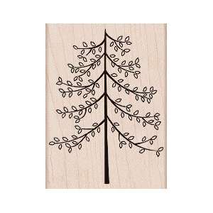  Giving Tree Wood Mounted Rubber Stamp (H5272) Arts 
