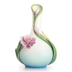 Crocus Flower Porcelain Vase