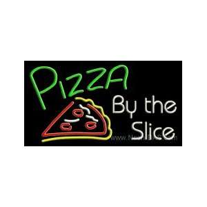  Pizza by the Slice Outdoor Neon Sign 20 x 37 Sports 