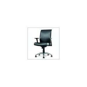   Leather Allseating Zip Leather Office Desk Task Chair