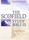 OLD SCOFIELD STUDY BIBLE LARGE PRINT EDITION   Black