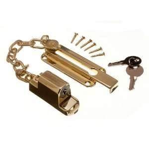  DOOR SAFETY SECURITY CHAIN GUARD PEEP BOLT LOCKING EB WITH 