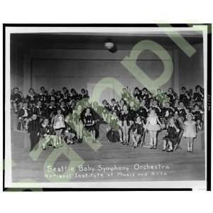 1935 Seattle Baby Symphony Orchestra, Music and Arts 